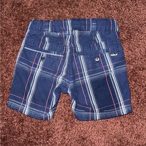 Toddler Hurley Plaid Shorts
